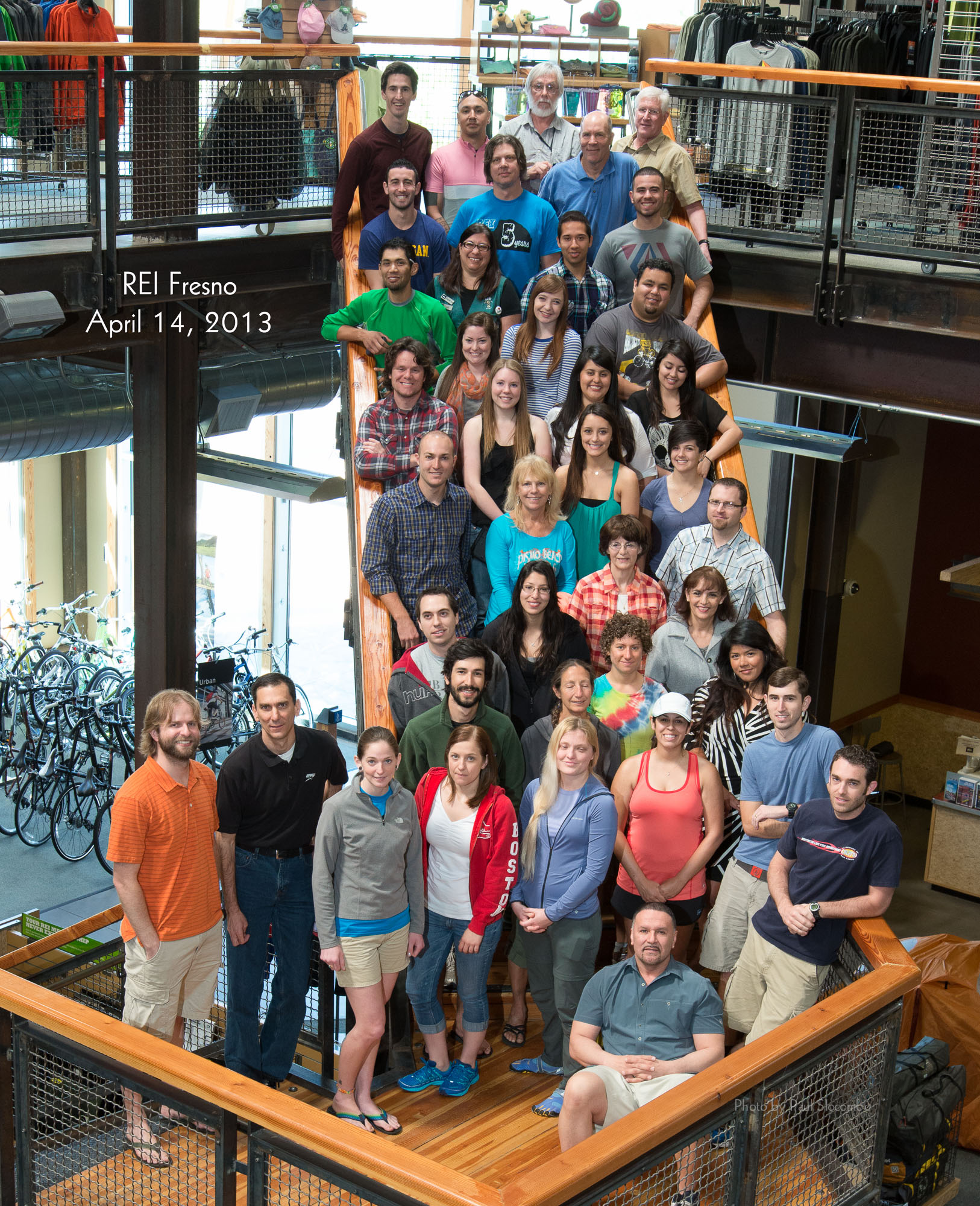 REI Fresno employees 2013