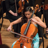 Hannah with cello