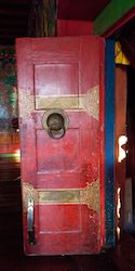 Tengboche Monastery door